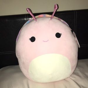 16” silvina the snail squishmallow !!